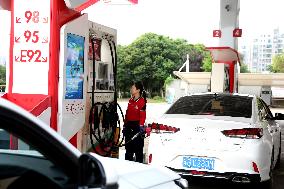 Gas Station in Lianyungang, China