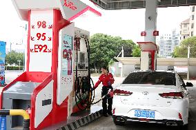 Gas Station in Lianyungang, China