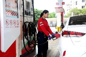 Gas Station in Lianyungang, China