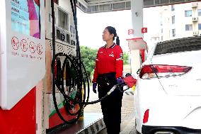 Gas Station in Lianyungang, China