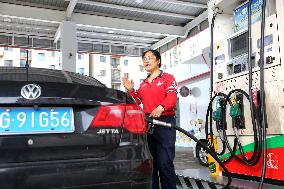 Gas Station in Lianyungang, China