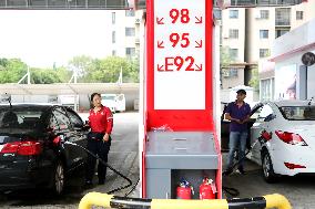 Gas Station in Lianyungang, China