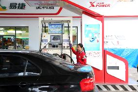 Gas Station in Lianyungang, China