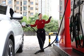 Gas Station in Lianyungang, China