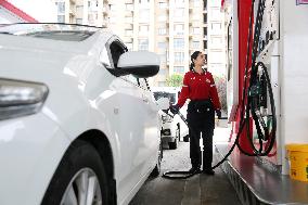 Gas Station in Lianyungang, China