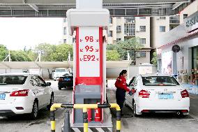 Gas Station in Lianyungang, China