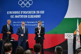 Paris 2024 - IOC Invitation Ceremony