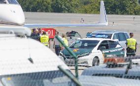 King Emeritus Juan Carlos I Arrives In Vigo