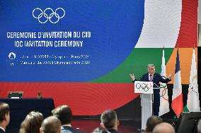 Paris 2024 - IOC Invitation Ceremony