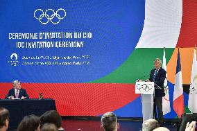 Paris 2024 - IOC Invitation Ceremony