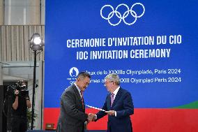 Paris 2024 - IOC Invitation Ceremony