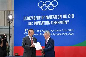 Paris 2024 - IOC Invitation Ceremony