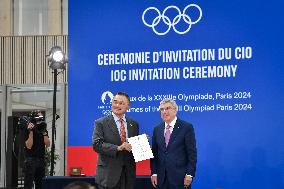 Paris 2024 - IOC Invitation Ceremony