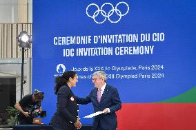 Paris 2024 - IOC Invitation Ceremony