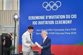 Paris 2024 - IOC Invitation Ceremony