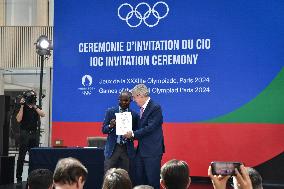 Paris 2024 - IOC Invitation Ceremony
