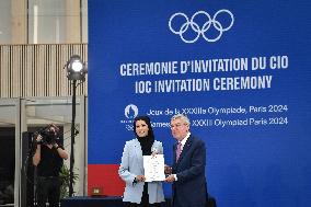 Paris 2024 - IOC Invitation Ceremony