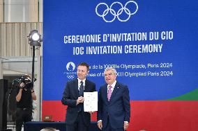 Paris 2024 - IOC Invitation Ceremony