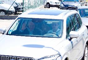 King Emeritus Juan Carlos I Arrives In Vigo