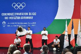 Paris 2024 - IOC Invitation Ceremony