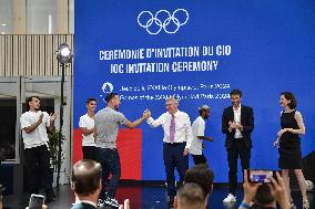 Paris 2024 - IOC Invitation Ceremony