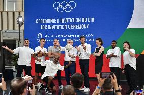 Paris 2024 - IOC Invitation Ceremony