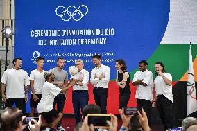 Paris 2024 - IOC Invitation Ceremony