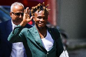 Samuel Chukwueze Medical Check-up The Before Contract Signing For A.C. Milan