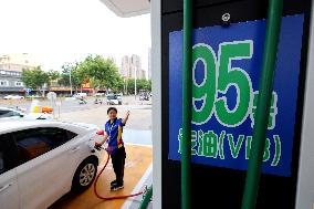 Petrol Station in Zaozhuang, China