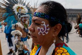 698th Anniversary Of The Founding Of Mexico-Tenochtitlán