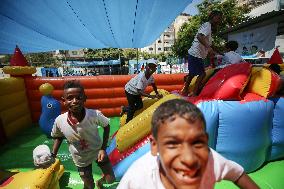 Shati Refugee Camp In Gaza City