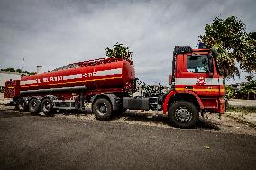 Aftermath Of Wildfire In San Cataldo, Lecce