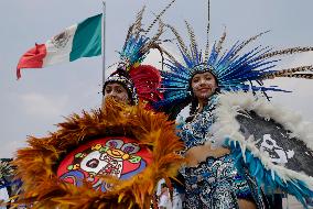 698th Anniversary Of The Founding Of Mexico-Tenochtitlán