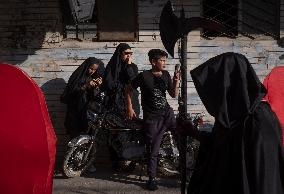 Iran-Moharram Carnival Marking Ashura