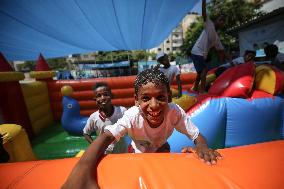 Shati Refugee Camp In Gaza City