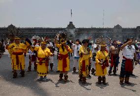 698th Anniversary Of The Founding Of Mexico-Tenochtitlán