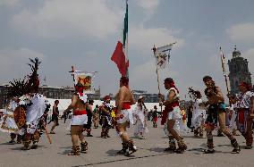 698th Anniversary Of The Founding Of Mexico-Tenochtitlán