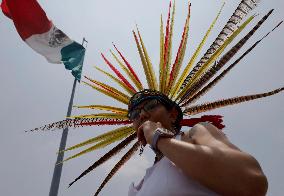 698th Anniversary Of The Founding Of Mexico-Tenochtitlán