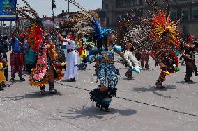 698th Anniversary Of The Founding Of Mexico Tenochtitlan