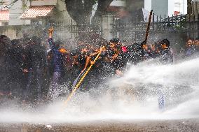 The Inter-University Students Federation Held A Protest Demanding The Release Of Their Student Activists