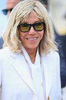 Brigitte Macron And Jill Biden Visit Mont Saint-Michel