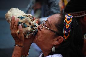 698th Anniversary Of The Founding Of Mexico Tenochtitlan