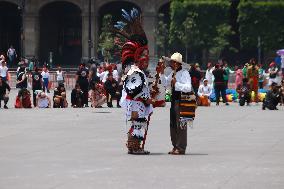 698th Anniversary Of The Founding Of Mexico Tenochtitlan