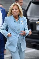 Brigitte Macron And Jill Biden Visit Mont Saint-Michel