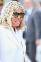 Brigitte Macron And Jill Biden Visit Mont Saint-Michel