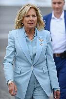 Brigitte Macron And Jill Biden Visit Mont Saint-Michel