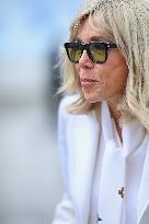 Brigitte Macron And Jill Biden Visit Mont Saint-Michel
