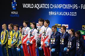 (SP)JAPAN-FUKUOKA-WORLD AQUATICS CHAMPIONSHIPS-SWIMMING-DAY 4