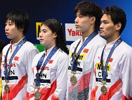 (SP)JAPAN-FUKUOKA-WORLD AQUATICS CHAMPIONSHIPS-SWIMMING-DAY 4