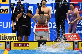 (SP)JAPAN-FUKUOKA-WORLD AQUATICS CHAMPIONSHIPS-SWIMMING-DAY 4